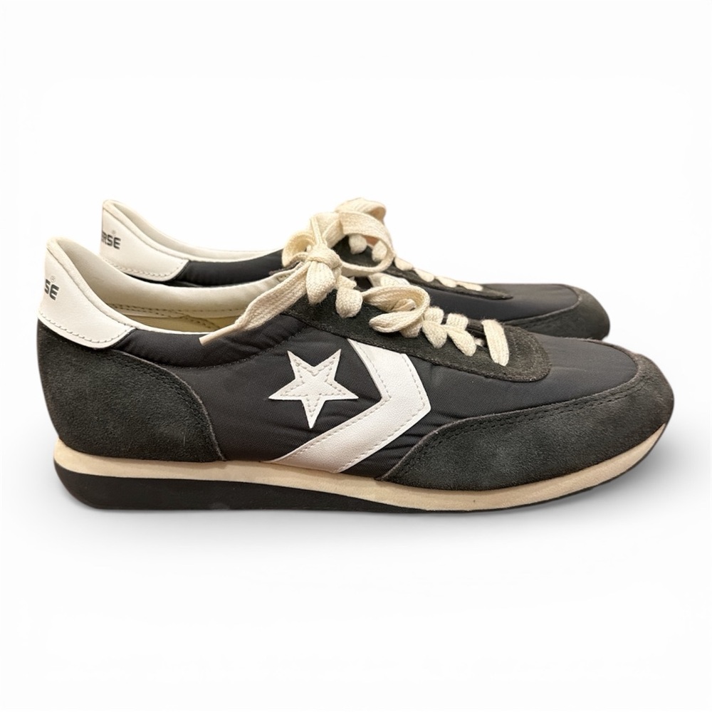 VTG Converse Road Star Shoes Size 7.5 Nylon Suede Running Shoes 1983 1984 80's